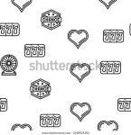 카지노 슬롯 게임 잭팟 포커 벡터 스톡 벡터(로열티 프리) 2348924183 | Shutterstock