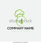 Letter 4 템플릿의 Chef 로고 레스토랑 스톡 벡터(로열티 프리) 2173687517 | Shutterstock