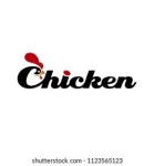 흰색 배경에 격리된 팜 치킨 레이블 스톡 벡터(로열티 프리) 1893219154 | Shutterstock