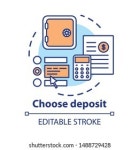 Savings Concept Icon Fixed Deposit Idea 스톡 벡터(로열티 프리) 1501731035 | Shutterstock