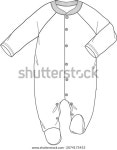 유아용 의류 스톡 벡터(로열티 프리) 2074175453 | Shutterstock