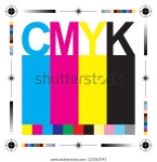 CMYK 문자 디자인 아트 이미지 스톡 벡터(로열티 프리) 123363745 | Shutterstock