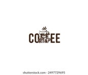 커피컵과 소의 헤드 로고벡터의 결합 스톡 벡터(로열티 프리) 2250392723 | Shutterstock