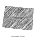 콜로라도 주 스레드 맵 라인 벡터 스톡 벡터(로열티 프리) 2470132201 | Shutterstock