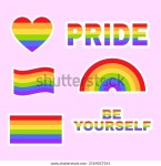 LGBTQ+, 평화, 무지개, 색, 아이콘, 하트 스톡 벡터(로열티 프리) 2164027261 | Shutterstock