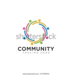 커뮤니티 로고 템플릿 스톡 벡터(로열티 프리) 1174384942 | Shutterstock