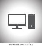 컴퓨터 장치와 연결된 모바일 통신 하이테크 스톡 벡터(로열티 프리) 1682601064 | Shutterstock
