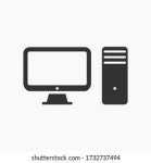컴퓨터 아이콘 스톡 벡터(로열티 프리) 434493652 | Shutterstock