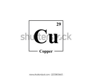 동 아이콘 벡터 29 Cu 코퍼 스톡 벡터(로열티 프리) 2255803665 | Shutterstock