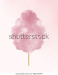 Cotton Candy Sugar Clouds 3d Vector 스톡 벡터(로열티 프리) 1009778707 | Shutterstock