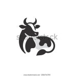 카우 로고. 젖소 농장 제품 로고 스톡 벡터(로열티 프리) 2506761705 | Shutterstock