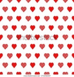 귀여운 빨간 하트, 원활한 패턴. 벡터 스톡 벡터(로열티 프리) 2716566369 | Shutterstock