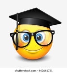 모르타르 보드와 안경을 쓴 귀여운 웃는 스톡 벡터(로열티 프리) 438818200 | Shutterstock