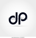 D 및 P 문자 벡터 로고 스톡 벡터(로열티 프리) 599428943 | Shutterstock