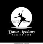 댄스 아카데미 로고 디자인 벡터, 댄스 스톡 벡터(로열티 프리) 2306673261 | Shutterstock