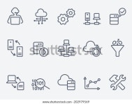 데이터베이스 분석 아이콘 스톡 벡터(로열티 프리) 202979569 | Shutterstock