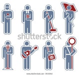 Design Elements P29b Man Work Vector 스톡 벡터(로열티 프리) 1015062 | Shutterstock