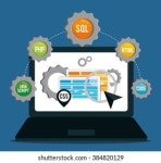 sql 구조화된 쿼리 언어 데이터베이스 기호 스톡 벡터(로열티 프리) 395830438 | Shutterstock