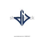 DI 로고 디자인 벡터 템플릿 스톡 벡터(로열티 프리) 2358933147 | Shutterstock