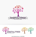 디지털 트리, 기술, 자연, 무선, 인터넷, 스톡 벡터(로열티 프리) 539644486 | Shutterstock