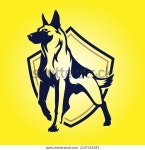개 트레이너 로고, k9 경찰 개, 스톡 벡터(로열티 프리) 2107356281 | Shutterstock