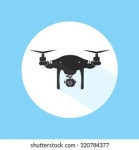 Color Background Circular Frame Drone Two 스톡 벡터(로열티 프리) 702421930 | Shutterstock