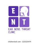 Ear Nose Throat Ent Logo Otolaryngologists 스톡 벡터(로열티 프리) 1225225474 | Shutterstock