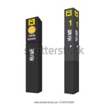 지하철 2호선 월곶역 1번 출구. 인천 스톡 벡터(로열티 프리) 2135931285 | Shutterstock