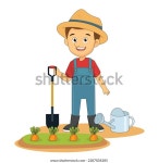 모자를 쓴 농부 스톡 벡터(로열티 프리) 2287034285 | Shutterstock