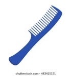 빨간 색 와이드 니 콤브의 플랫 스톡 벡터(로열티 프리) 1023628135 | Shutterstock