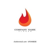 Fire Logo Template 스톡 벡터(로열티 프리) 1030649494 | Shutterstock