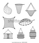 어획물은 어획물의 형태가 다르기 때문에 어획물은 스톡 벡터(로열티 프리) 2385144583 | Shutterstock