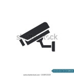 고정 CCTV, 보안 카메라 아이콘 벡터 스톡 벡터(로열티 프리) 1358913524 | Shutterstock