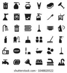 아이콘 세트 클리닝 스톡 벡터(로열티 프리) 81842770 | Shutterstock