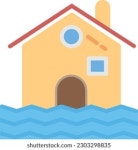Nature Disaster House Flood Home Flooding 스톡 벡터(로열티 프리) 54640186 | Shutterstock