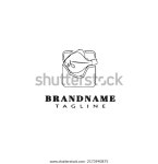 플랜더 피쉬 로고 플랫 아이콘 디자인 스톡 벡터(로열티 프리) 2173940875 | Shutterstock