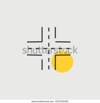 4방향 교차로 벡터 아이콘 도로 교통 스톡 벡터(로열티 프리) 2224336683 | Shutterstock