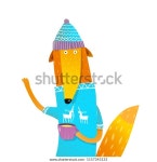 폭스커피앤티(FOX COFFEE & TEA) | Fox Drinking Tea 스톡 벡터(로열티 프리) 1157343133 | Shutterstock