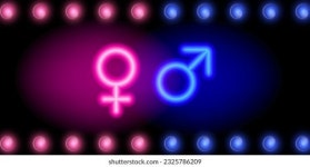 베드더블 모텔이 있는 성심은 여자 남성 스톡 일러스트 2099953795 | Shutterstock
