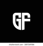 GR 초기 문자 로고 디자인 템플릿 스톡 벡터(로열티 프리) 725202814 | Shutterstock