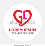 Gl Initial Love Icon Initial Logo 스톡 벡터(로열티 프리) 1557693974 | Shutterstock