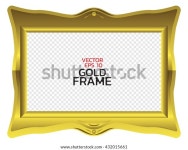 Gold Frame 스톡 벡터(로열티 프리) 432015661 | Shutterstock