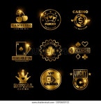 황금도박 카지노포커로열토너먼트룰렛 벡터 라벨 엠블럼 로고 스톡 벡터(로열티 프리) 1090681913 | Shutterstock