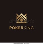 포커 로고 디자인을 위한 Golden King 스톡 벡터(로열티 프리) 1293249544 | Shutterstock