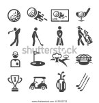 골프 아이콘 스톡 벡터(로열티 프리) 619503752 | Shutterstock