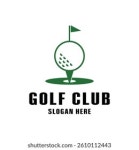 골프 공이 있는 골프 클럽 로고, 스톡 벡터(로열티 프리) 2654800493 | Shutterstock