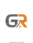 Gr Home Logo Initials 스톡 벡터(로열티 프리) 651851878 | Shutterstock