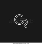 로고 및 아이콘에 대한 GR 또는 스톡 벡터(로열티 프리) 1570674946 | Shutterstock