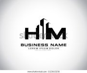 H M 초기 로고 개념(빌드 템플릿 스톡 벡터(로열티 프리) 1123613258 | Shutterstock