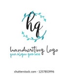 H J Initial Handwriting Logo Vector 스톡 벡터(로열티 프리) 1251910663 | Shutterstock